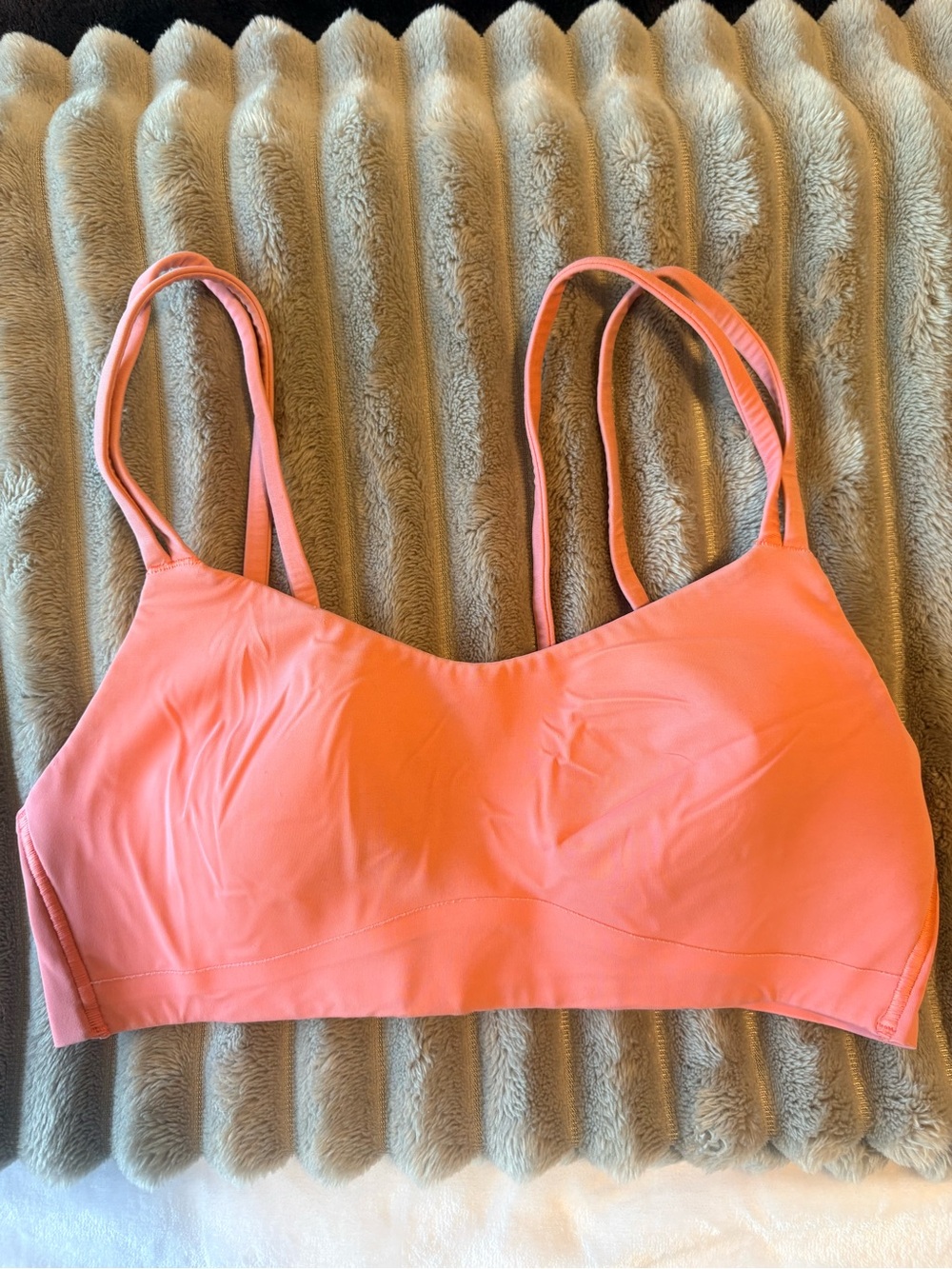 LULULEMON Coral Pink Sports Bra